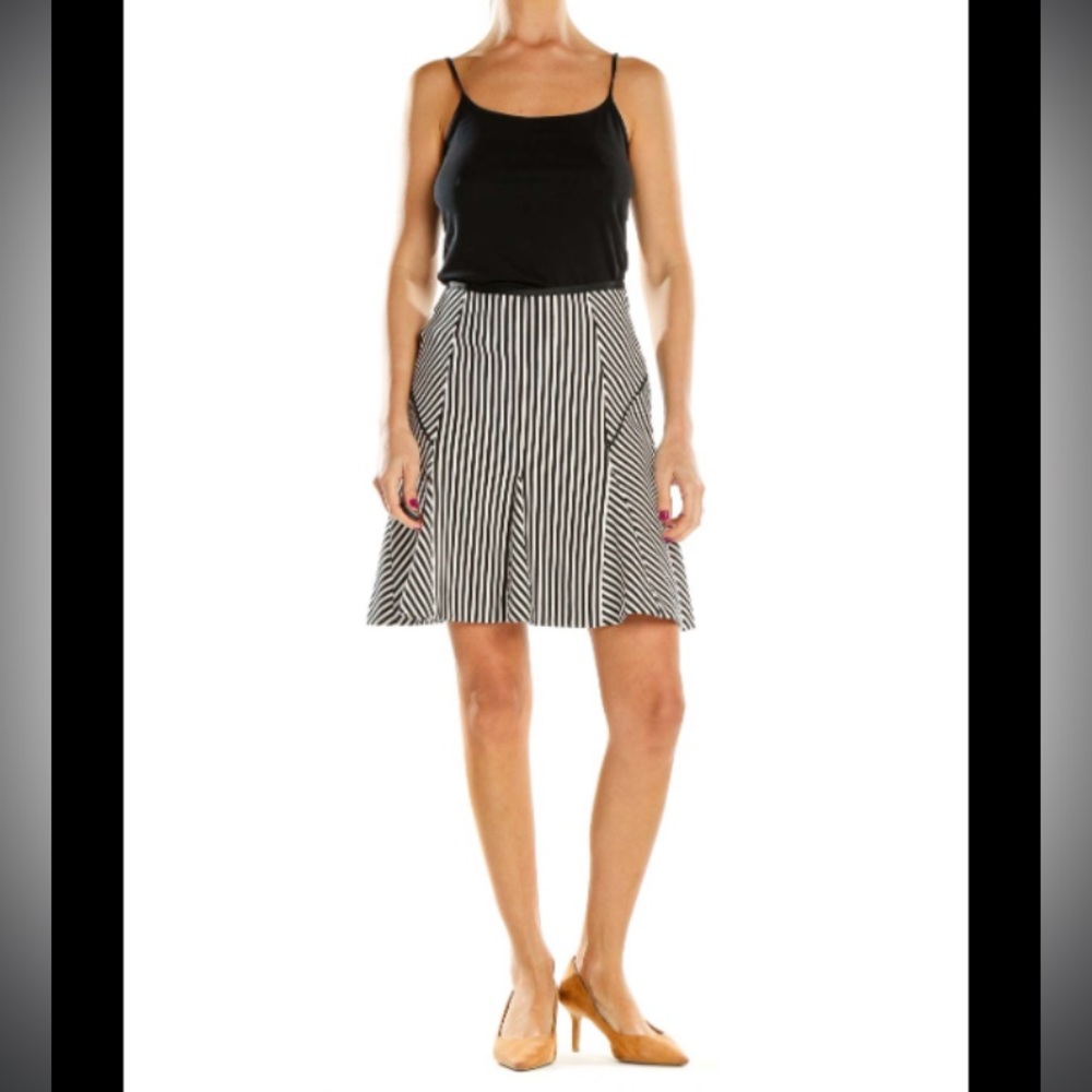 Banana Republic High Waisted Skater Skirt 6 - Picture 2 of 10